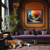 Cubismo: Mar de Hormigón Perfect Poster