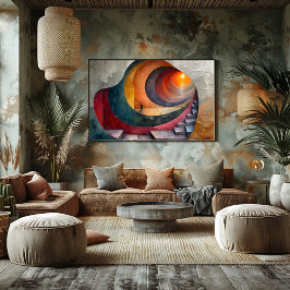 Cubismo: Pasaje Infinito Perfect Poster