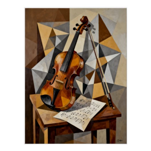 Cubismo Perfect Poster (Voorkant)