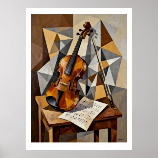 Cubismo Poster (Voorkant)