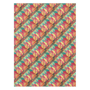 Cubist Abstract van Spuntsokken en Ocean Skies Tafelkleed