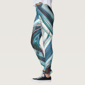 Cubist Art Deco Belly Dancer Leggings (Links)