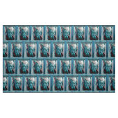Cubist Art Deco Belly Dancer Stof (Fat Quarter)