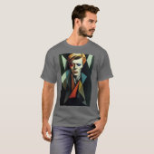 Cubist Bowie T-shirt (Voorkant volledig)