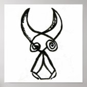 Cubist Bull Poster (Voorkant)