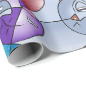 Cubist Cats - The Mininos Cadeaupapier (Rol Hoek)