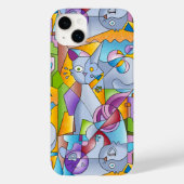 Cubist Cats - The Mininos Case-Mate iPhone Case (Achterkant)
