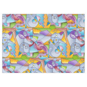 Cubist Cats - The Mininos Tafelkleed (Voorkant (Horizontaal))