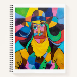 Cubist Cowgirl Sketchbook Notitieboek