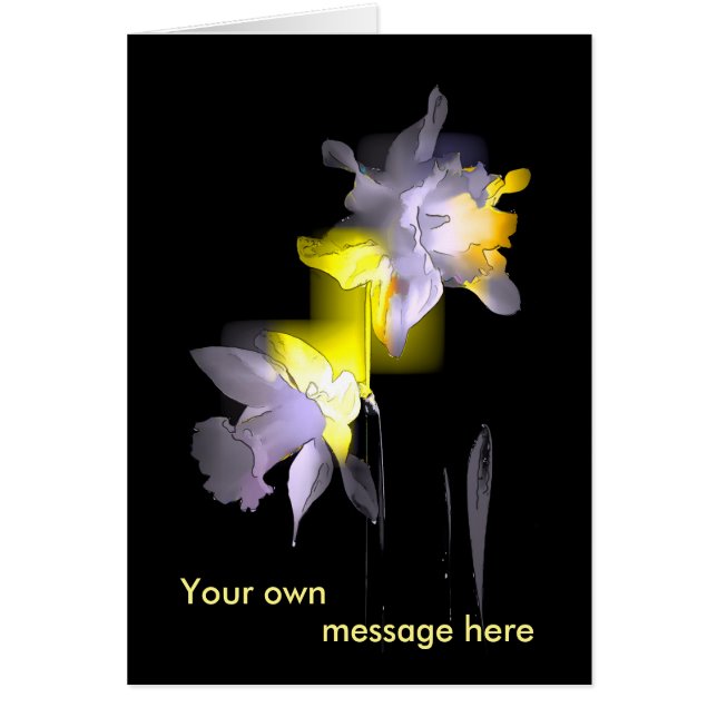 Cubist Daffodils (Voorkant)