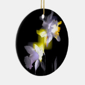 Cubist Daffodils Keramisch Ornament (Rechts)