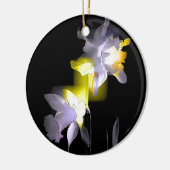 Cubist Daffodils Keramisch Ornament (Links)