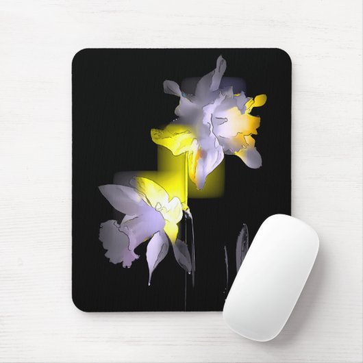 Cubist Daffodils Muismat (Met muis)