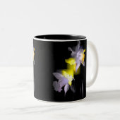Cubist Daffodils Tweekleurige Koffiemok (Voorkant rechts)