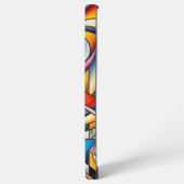 Cubist droomt Picasso geïnspireerd Samsung Galaxy Hoesje (Linkerkant)