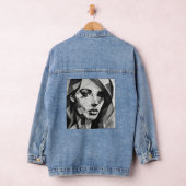 Cubist Face Art Navy Jacket (Hangar)