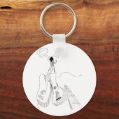 Cubist Guitars Sleutelhanger (Voorkant)