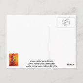 Cubist Junks op het Rode Zee Briefkaart (Achterkant)