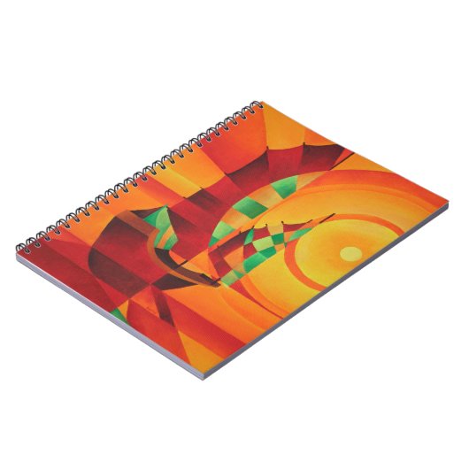 Cubist Junks op het Rode Zee Notitieboek (Linkerzijde)