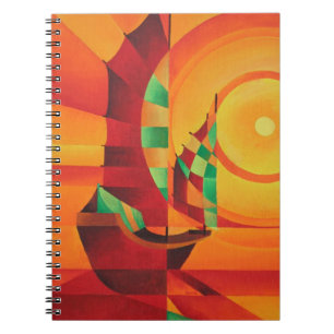 Cubist Junks op het Rode Zee Notitieboek