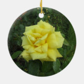 Cubist Rose Keramisch Ornament (Achterkant)