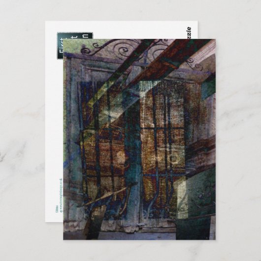 Cubist Shutters, Deuren & Vensters Briefkaart (Voorkant / Achterkant)