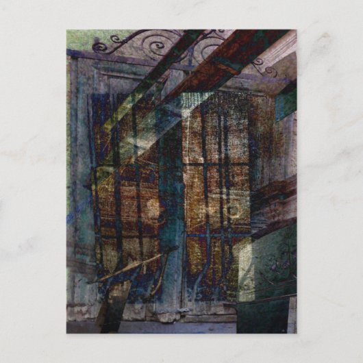 Cubist Shutters, Deuren & Vensters Briefkaart (Voorkant)