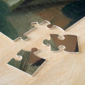 Cubist Style Reindeer Jigsaw Puzzle Legpuzzel (Zijkant)