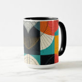 Cubistic Fish 444 mg Mok (Voorkant rechts)