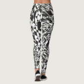 Cubistisch Leggings (Achterkant)