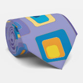 cubistisch stropdas moderne kunst (Opgerold)