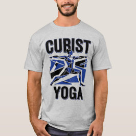 Cubistische Asana: Yoga in Gebroken Lijnen T-shirt