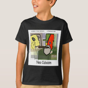Cubistische Castro NeoCubisme Grappig T-shirt