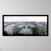 Cubs Giants Baseball Foto 1908 Poster (Voorkant)