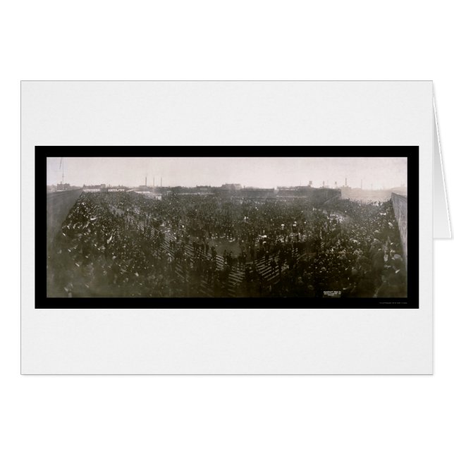 Cubs Sox-serie Foto 1906 (Voorkant Horizontaal)