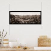 Cubs Vs Tigers Baseball Foto 1907 Poster (Keuken)