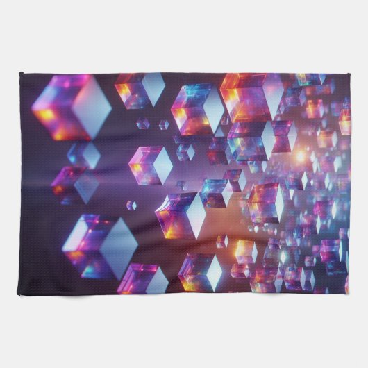 Cubus theedoek (Horizontaal)