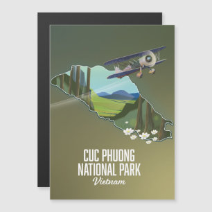Cuc Phuong Nationaal Park Vietnam kaart