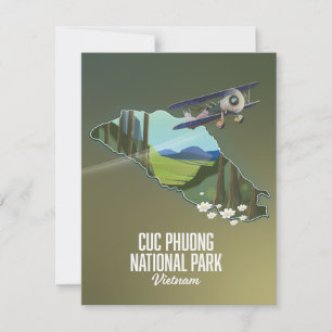Cuc Phuong Nationaal Park Vietnam kaart