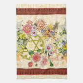 Cucamonga Magen David Towel Theedoek (Verticaal)
