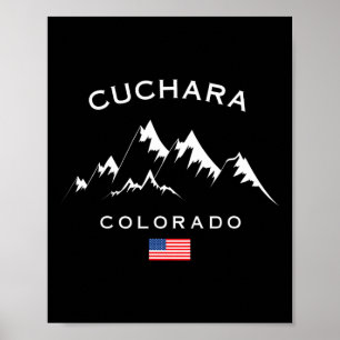 Cuchara Colorado Ski Resort Rocky Mountains Skiën Poster