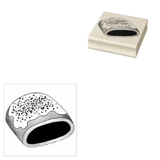 Cucidati Cuccidati: Italiaanse koekjes voor kerstm Rubberstempel (Gestempeld)