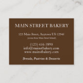 Cucidati Cuccidati: Italiaanse koekjes voor kerstm Visitekaartje (Achterkant)