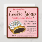 Cucidati Cuccidati Italiaanse Vijgen Kerstkoekjes Kaart (Voorkant / Achterkant)