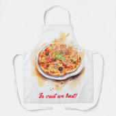 Cucina Italiana: Italiaanse pizza Schort (Voorkant)