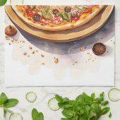 Cucina Italiana: Italiaanse pizza Theedoek (Gevouwen)