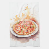 Cucina Italiana: Italiaanse pizza Theedoek (Verticaal)