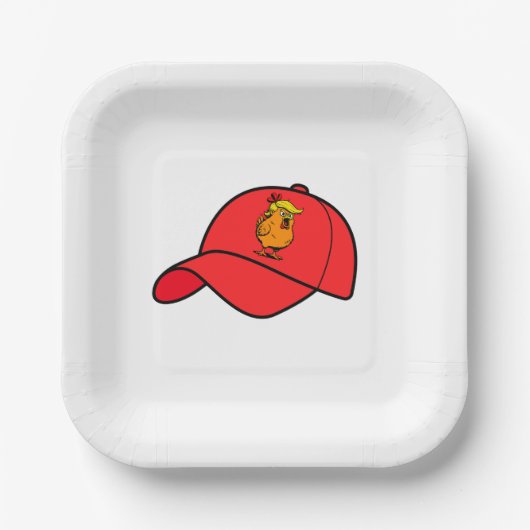 Cuck-a-donald-doo Party Plates Papieren Bordje (Voorkant)