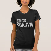 Cuck Fhauvin Gemengde woorden T-shirt (Voorkant)