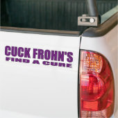 Cuck Frohns Bumpersticker (Op Truck)